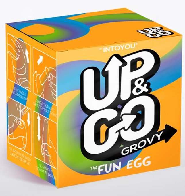 Oeuf de Masturbation Up&Go Grovy