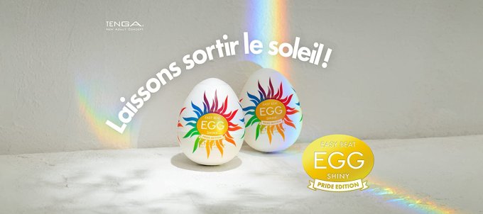 Oeuf Tenga Shiny Pride Edition