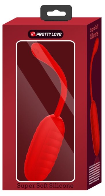 Oeuf Vibrant Kirk 8 x 3.5cm Rouge