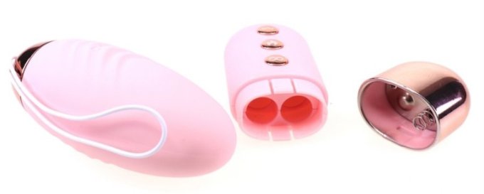 Oeuf vibrant télécommandé Lilo Bullet 8.5 x 3.5cm Rose