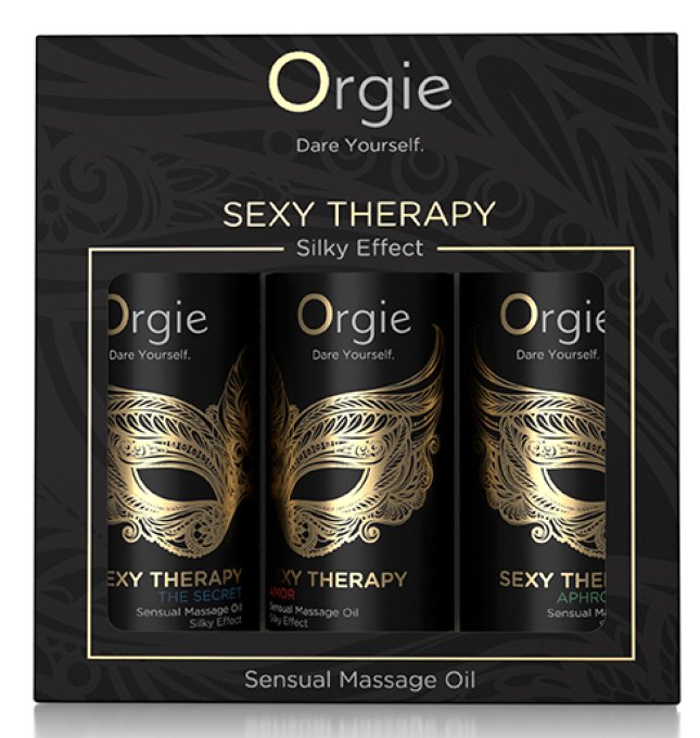 Coffret 3 Huiles de Massage Sexy Therapy