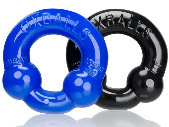 Pack Cockrings Ultraballs Oxballs Noir-Bleu