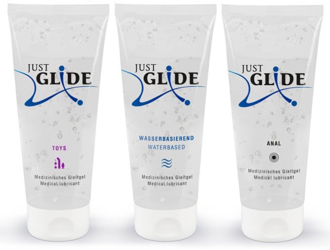 Pack Lubrifiant Eau Just Glide 200ml x3