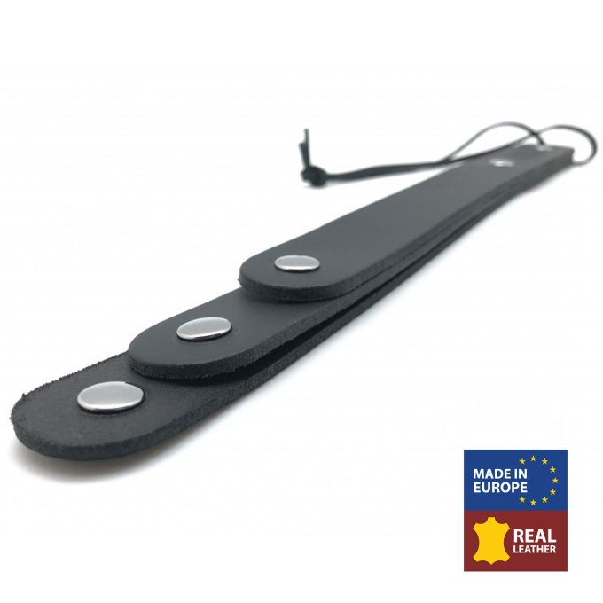 Paddle en cuir 3 sangles 39,5cm