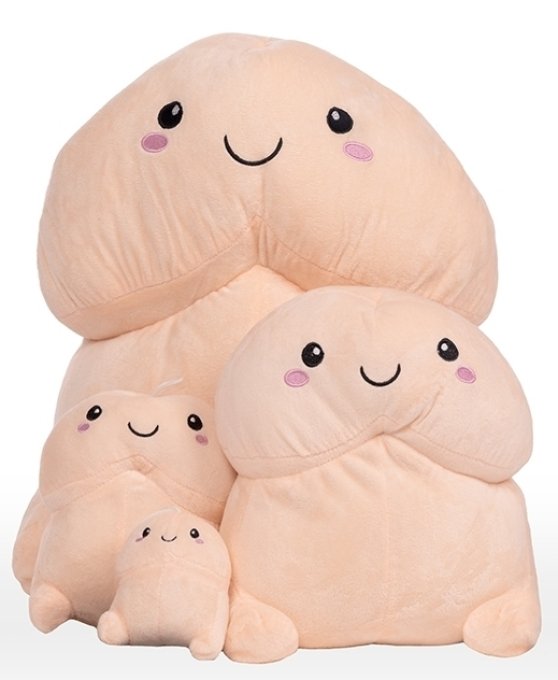 Peluche Tête de Gland 28cm