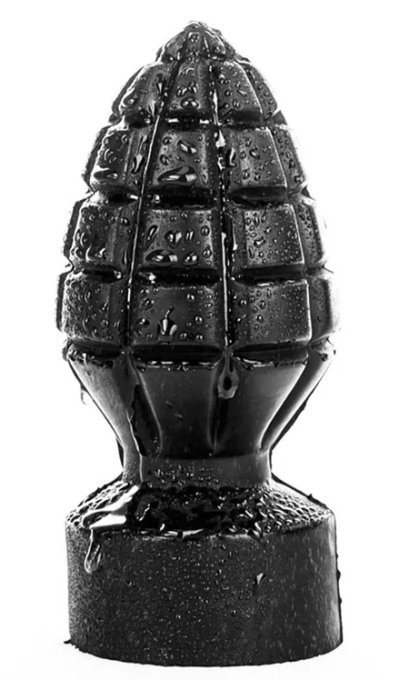 Plug AB33 Grenade All Black 11 x 6.5cm