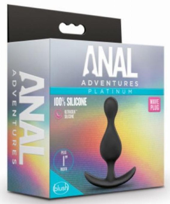 Plug Anal Adventures Wave 10 x 3.3cm