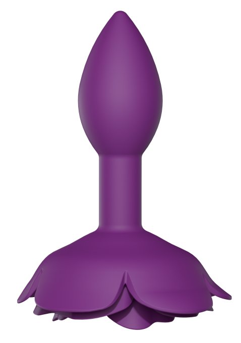 Plug anal Bijou Open Roses S 8 x 2.9cm Violet