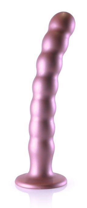 Plug Beaded G-Spot L 20.5 x 3.2cm Rose