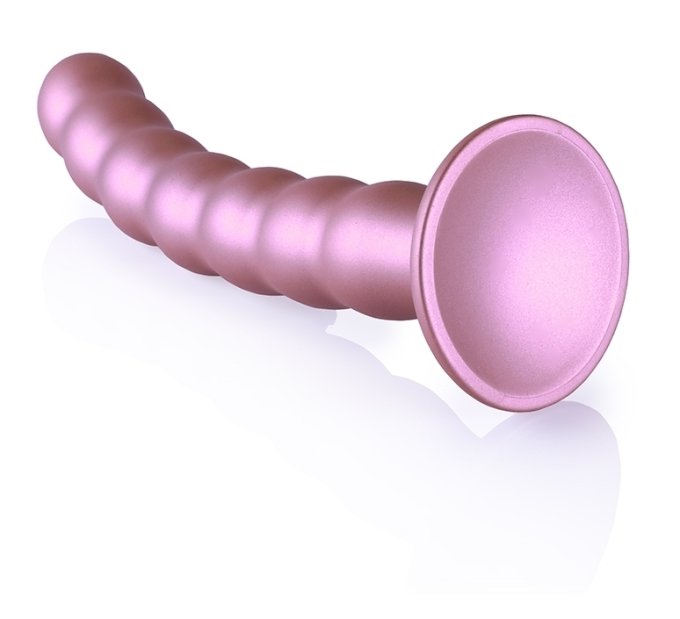 Plug Beaded G-Spot L 20.5 x 3.2cm Rose