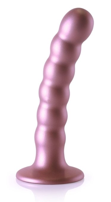 Plug Beaded G-Spot S 13 x 2.5cm Rose