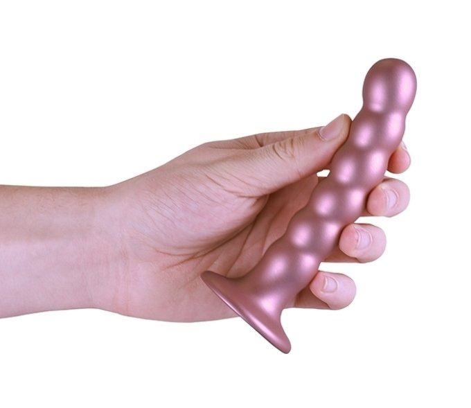 Plug Beaded G-Spot S 13 x 2.5cm Rose