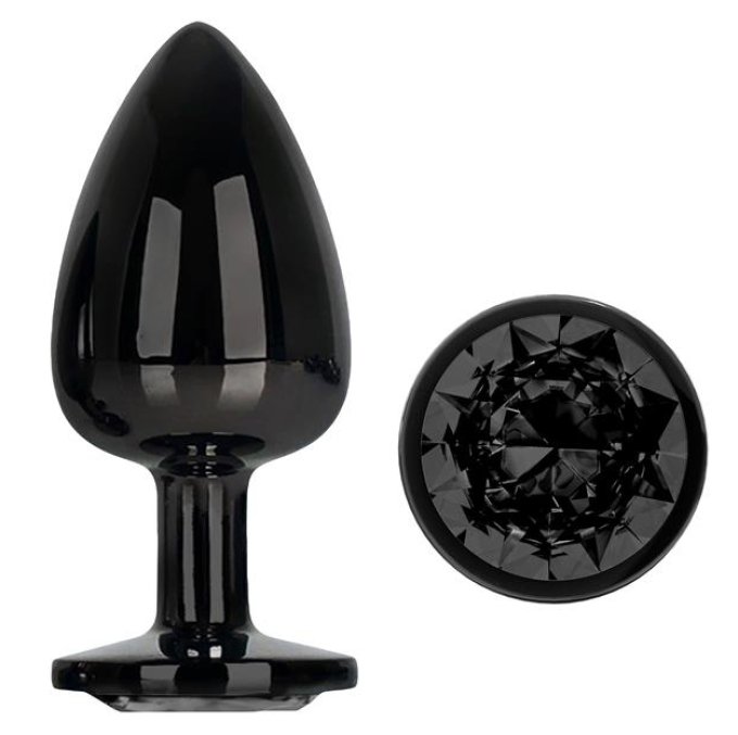 Plug Bijou AfterDark L 8 x 4cm Noir