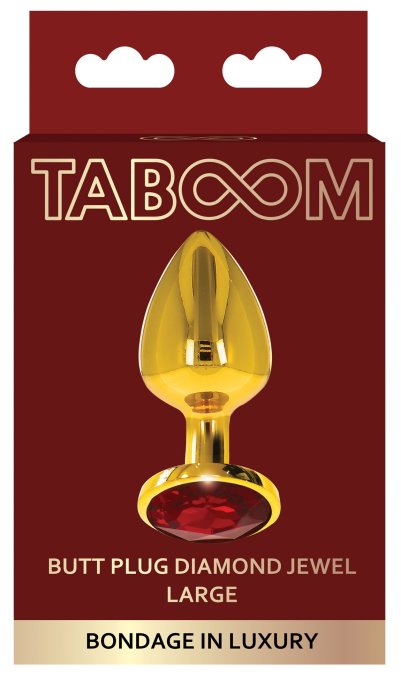 Plug bijou anal Jewel Taboom 8 x 4cm