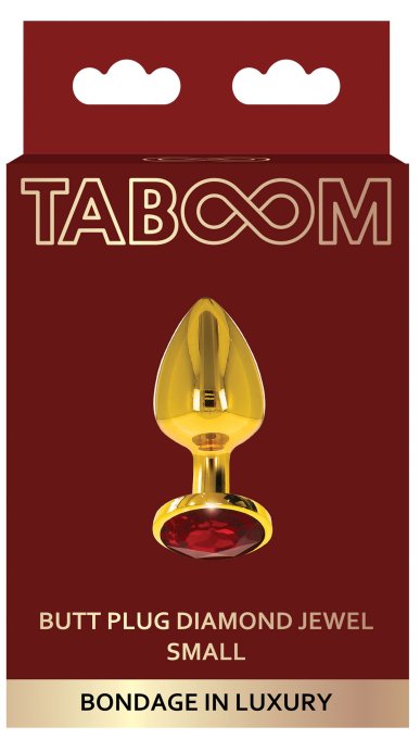 Plug bijou anal Jewel Taboom S 6 x 2.7cm