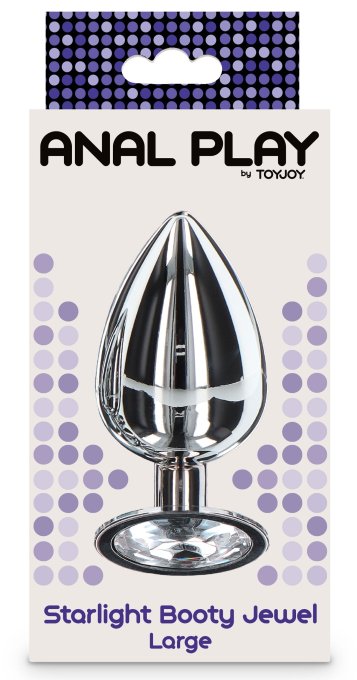 Plug Bijou anal Starlight Booty L 8.5 x 3.8cm