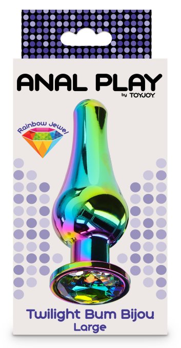 Plug Bijou anal Twilight Bum L 12 x 4cm