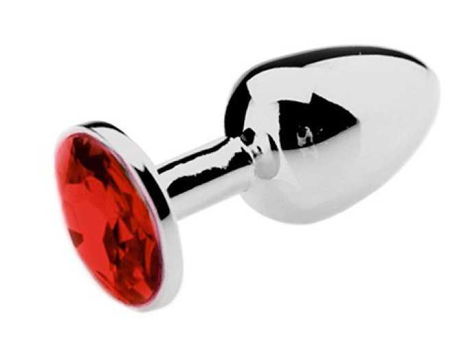 Plug bijou Spolly Small - Rouge 6 x 2.7cm