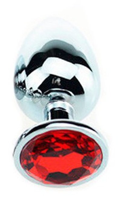 Plug bijou Spolly Small - Rouge 6 x 2.7cm