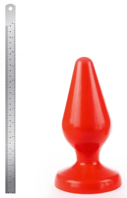 Plug Classic XXL I Love Butt 20 x 9 cm Rouge