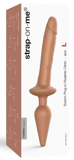 Plug Dildo Switch Realistic Strap-On-Me XXL 18 x 4cm