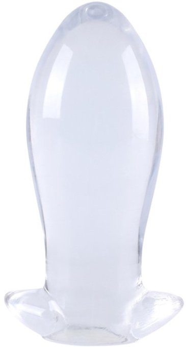 Plug Egg Clear L 13.5 x 6cm Transparent