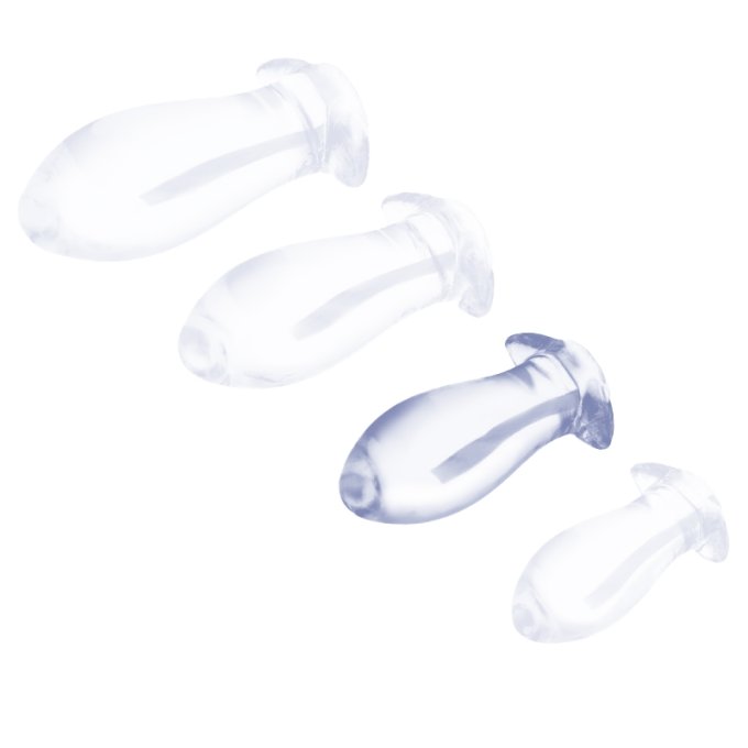 Plug Egg Clear M 11.5 x 5cm Transparent