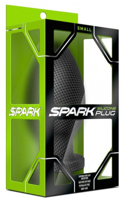 Plug en silicone Spark S 10 x 4cm