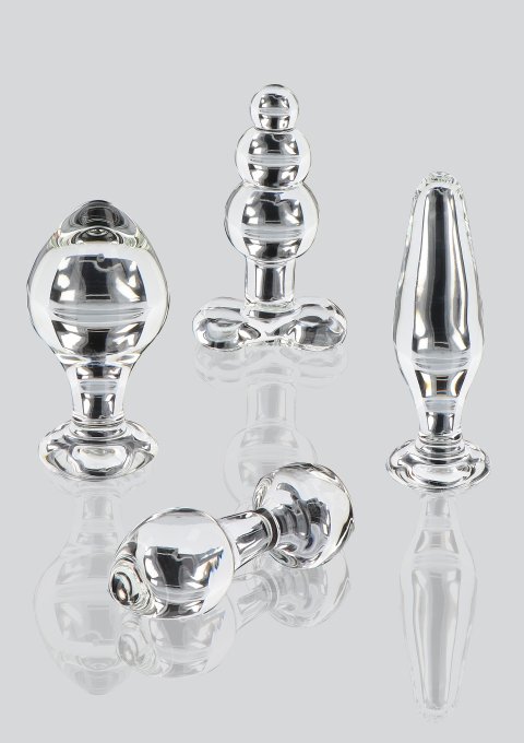 Plug en verre Crystal Jewel 9.5 x 3.5cm