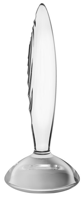 Plug en verre Sparkling Crystal 16 x 3.5cm Transparent