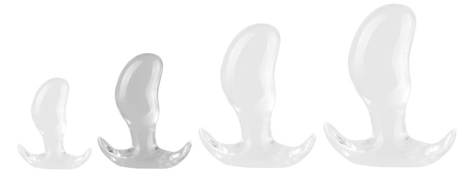 Plug G-Spot Trainer M 12 x 5.9cm Transparent