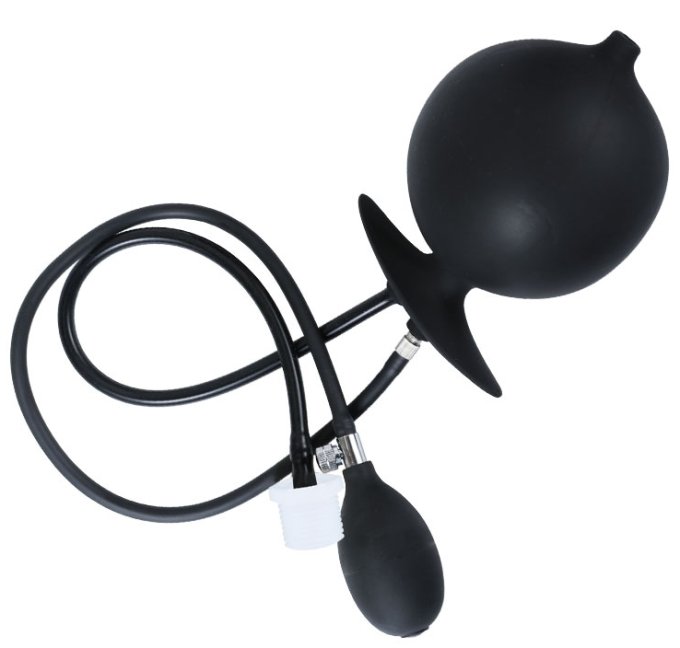 Plug gonflable et Embout de lavement Butt Enema 12 x 11cm