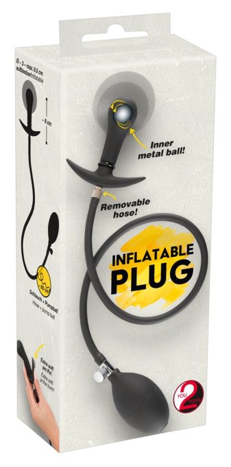 Plug gonflable Inner Ball 8 x 8.5cm