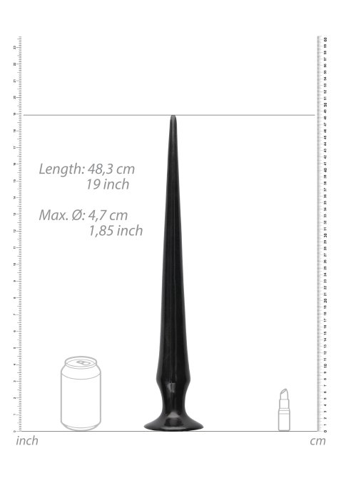 Plug long Ass Spike L 48 x 4.5cm