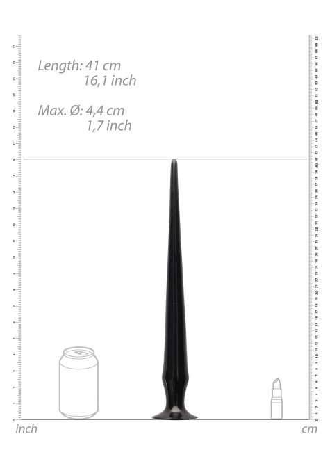 Plug long Ass Spike M 41 x 4cm