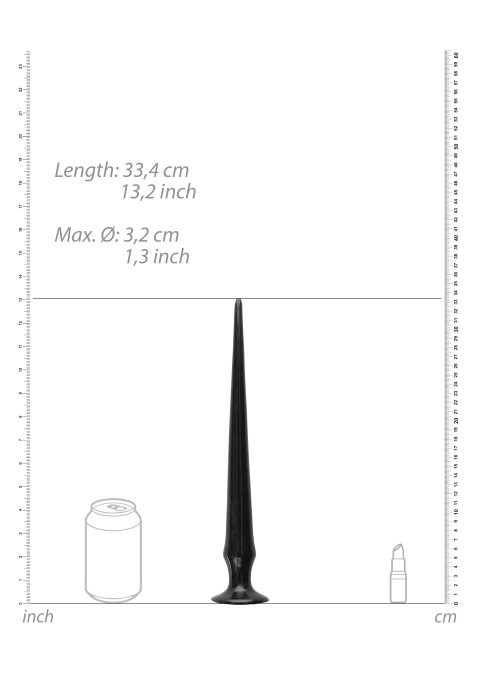 Plug long Ass Spike S 33 x 3.3cm