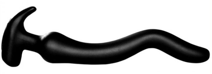 Plug long Noth Curve L 36 x 6 cm Noir