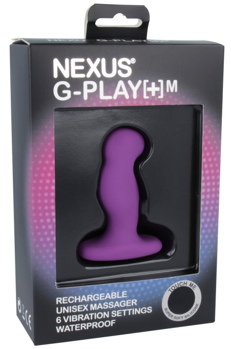 Plug prostatique Vibrant G-Play M Nexus 7.5 x 2.9cm Violet