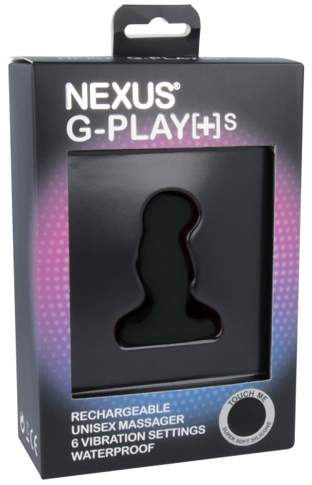 Plug prostatique vibrant G-Play S Nexus 6 x 2.3cm Noir