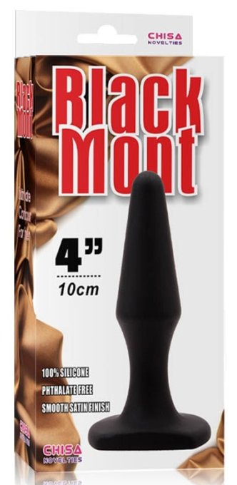 Plug Silicone Black Mont 9.5 x 2.8 cm