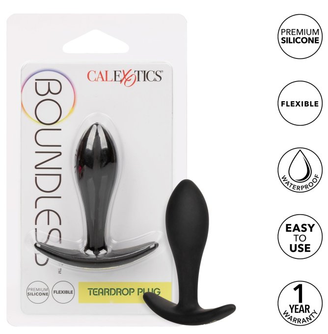 Plug Silicone Débutant Begin Teardrop Boundless 6 x 2cm