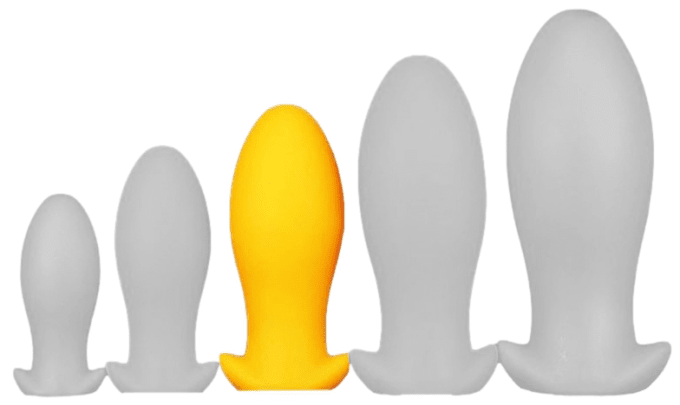 Plug silicone Saurus Egg L 14 x 6.3cm