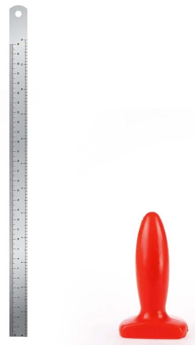 Plug Slim M I Love Butt 11 x 3.7 cm Rouge