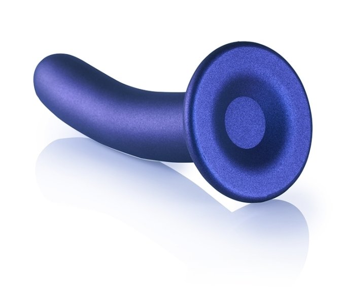 Plug Smooth G-Spot L 17 x 3.5cm Bleu