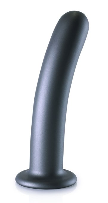 Plug Smooth G-Spot L 17 x 3.5cm Gris