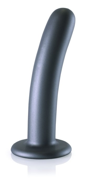 Plug Smooth G-Spot M 14.5 x 3cm Gris