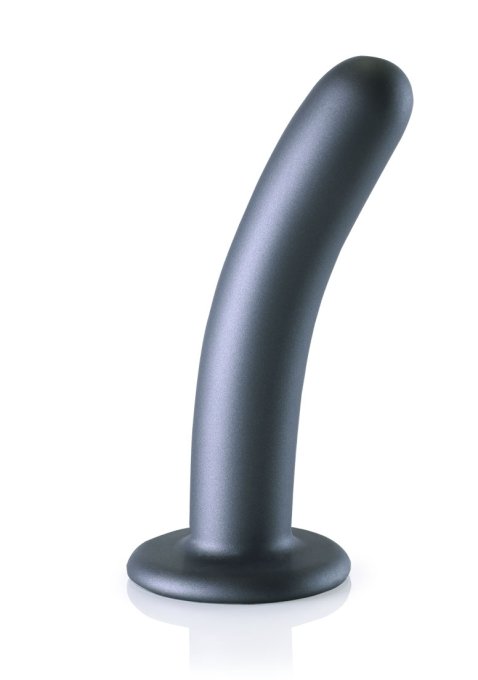 Plug Smooth G-Spot M 14.5 x 3cm Gris