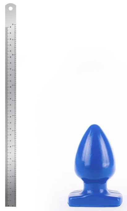 Plug Spade M I Love Butt 11 x 6.7 cm Bleu