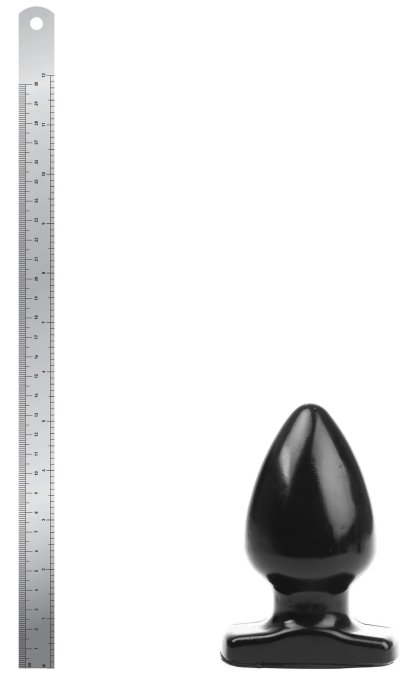 Plug Spade M I Love Butt 11 x 6.7 cm Noir