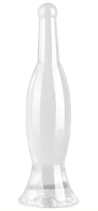 Plug transparent Bottle M 22 x 5.5cm